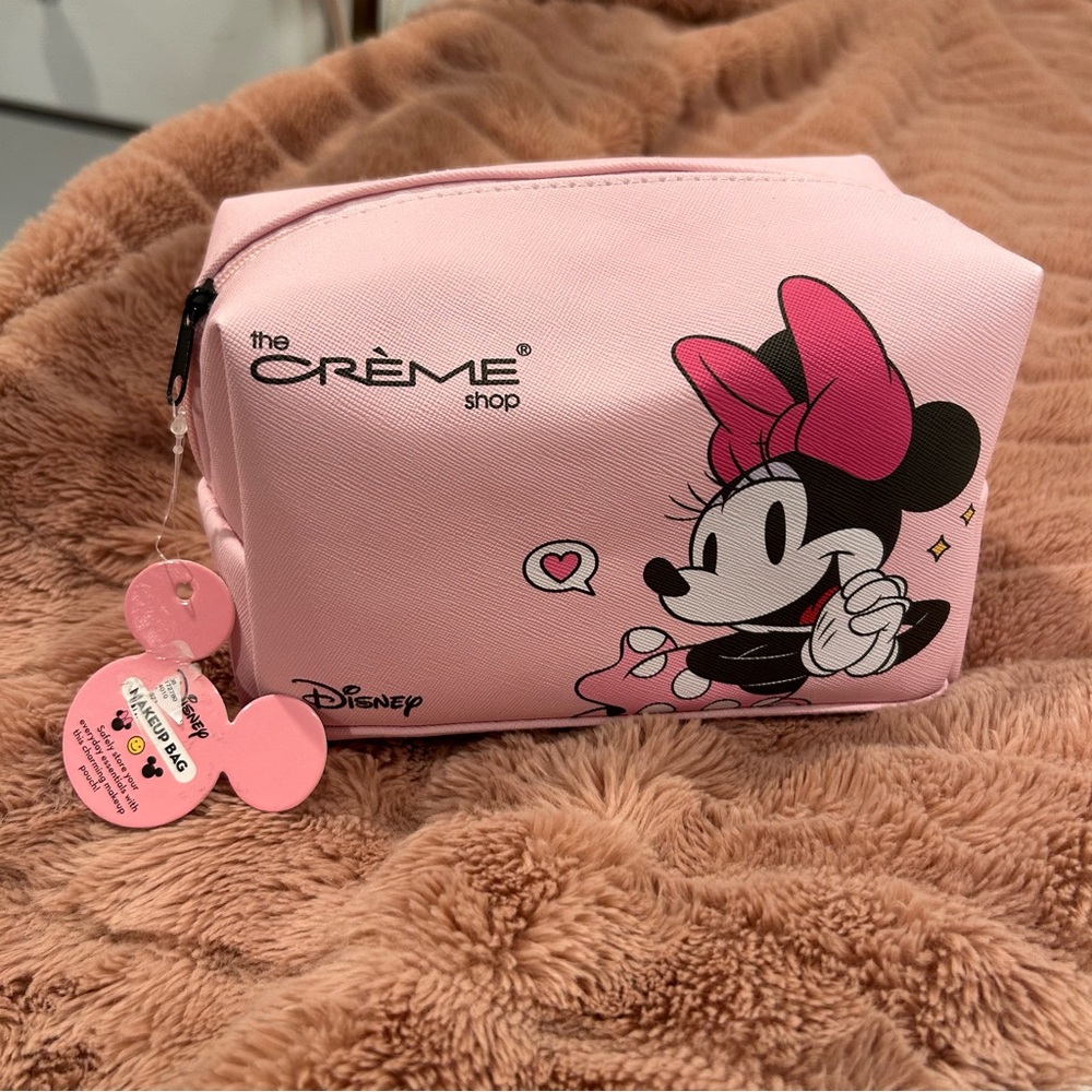 NEW Mickey & Minnie Pink Makeup bag